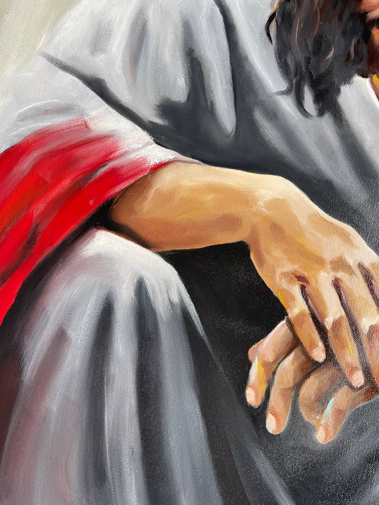 Original Figurative Religion Painting by Vicca Art