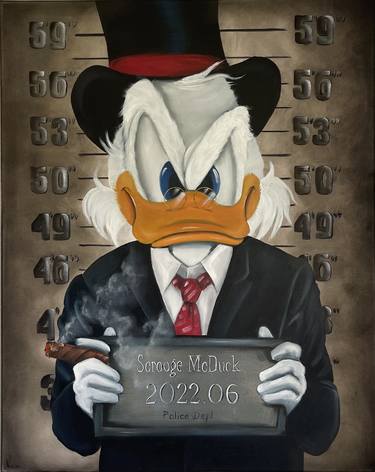 Scrooge McDuck arrested. thumb