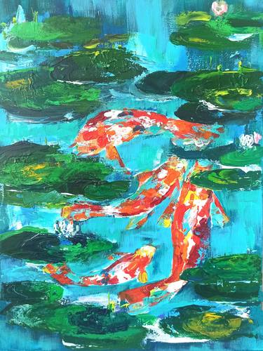 Original Fish Paintings by Katja Artsy