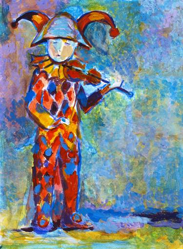 Print of Impressionism Music Paintings by Hector Bejar