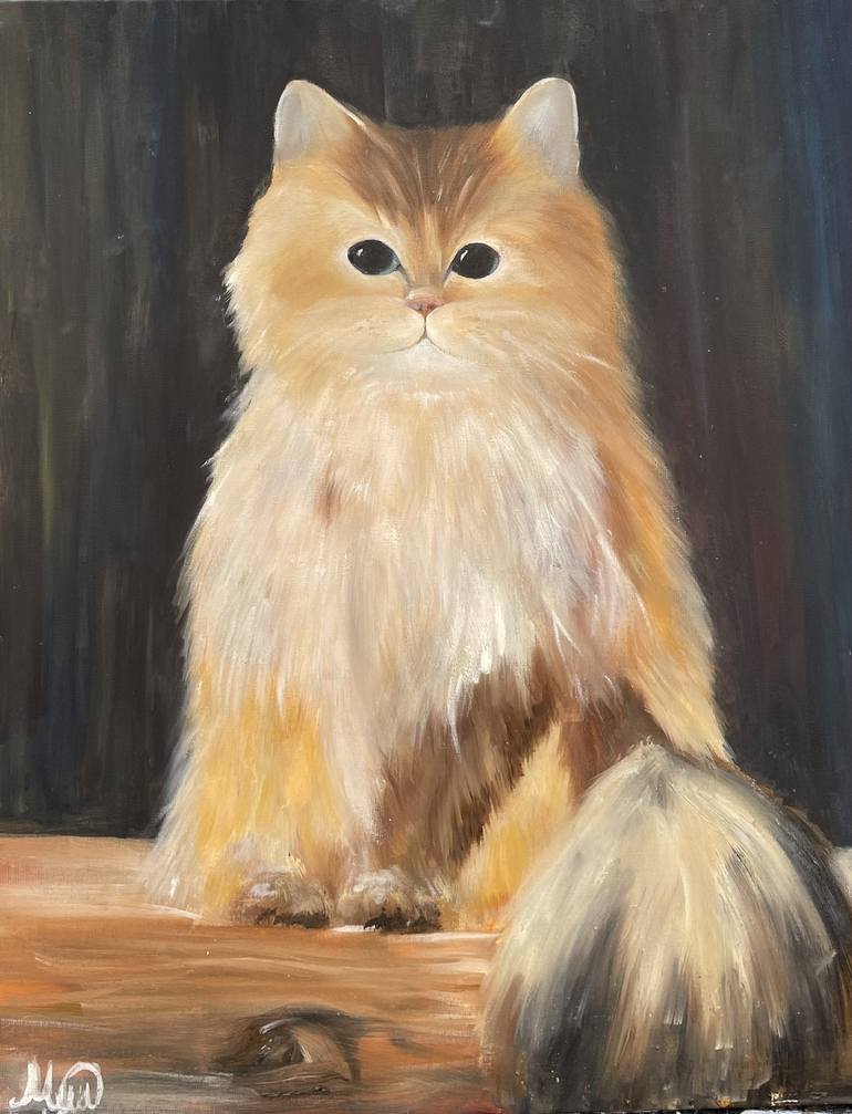 Original Animal Painting by Milena Million