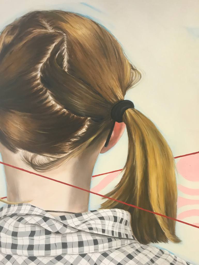 Original Conceptual People Painting by Gregory Ellis