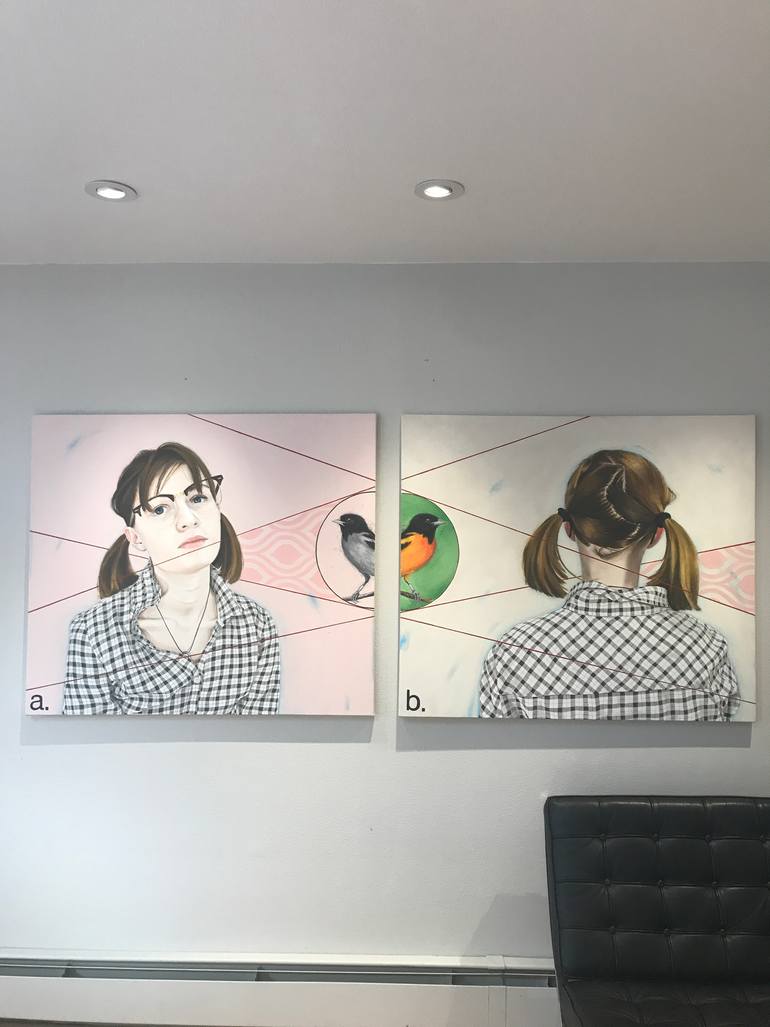 Original Conceptual People Painting by Gregory Ellis