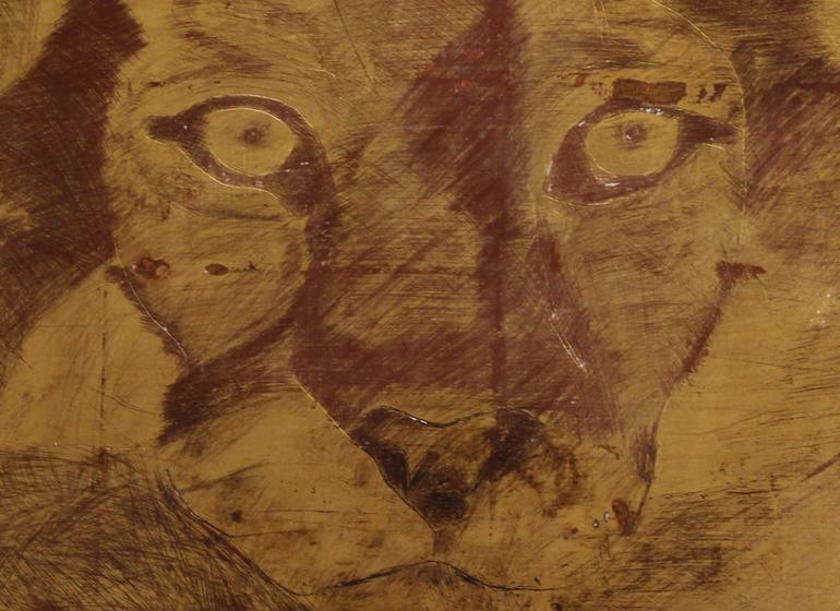 Original Figurative Animal Painting by Francesca  Calzoni  In Arte Fedra