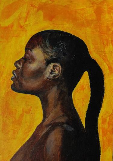 Original Modern People Paintings by Marli Naidoo