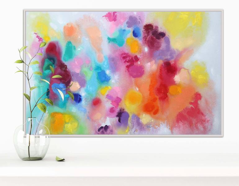 Original Abstract Painting by Beatrice Dina