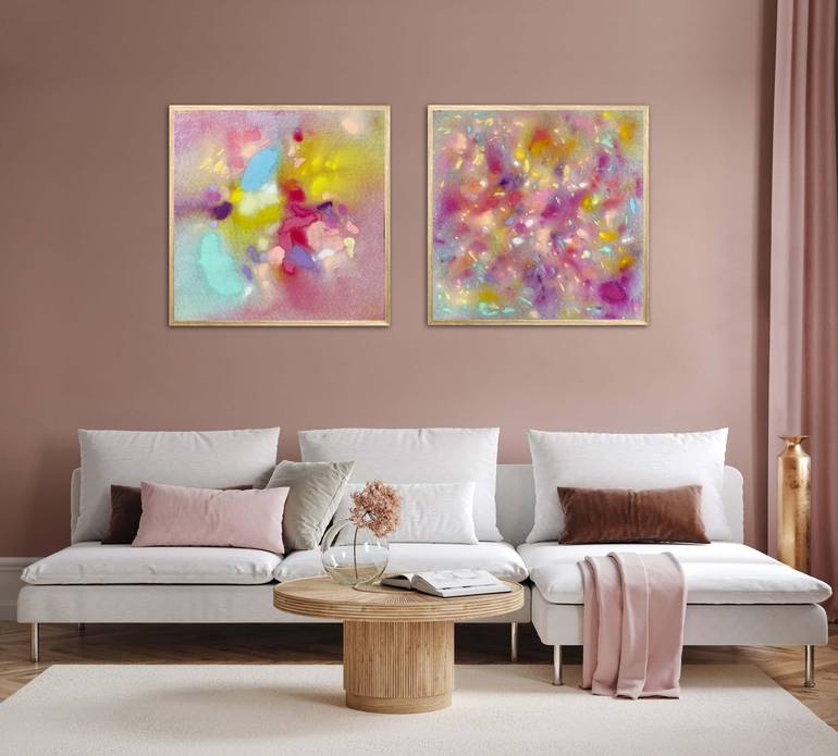 Original Abstract Painting by Beatrice Dina