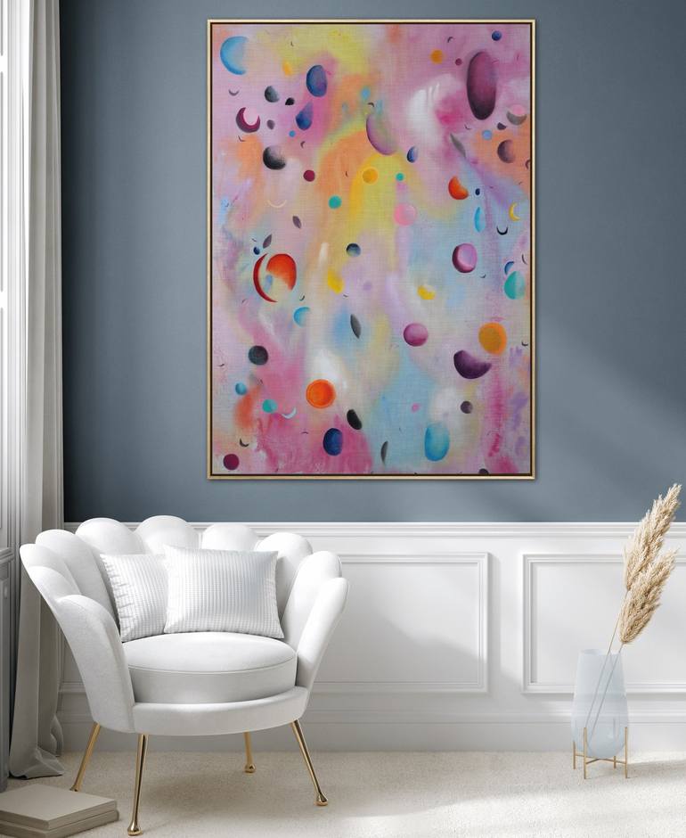 Original Contemporary Abstract Painting by Beatrice Dina