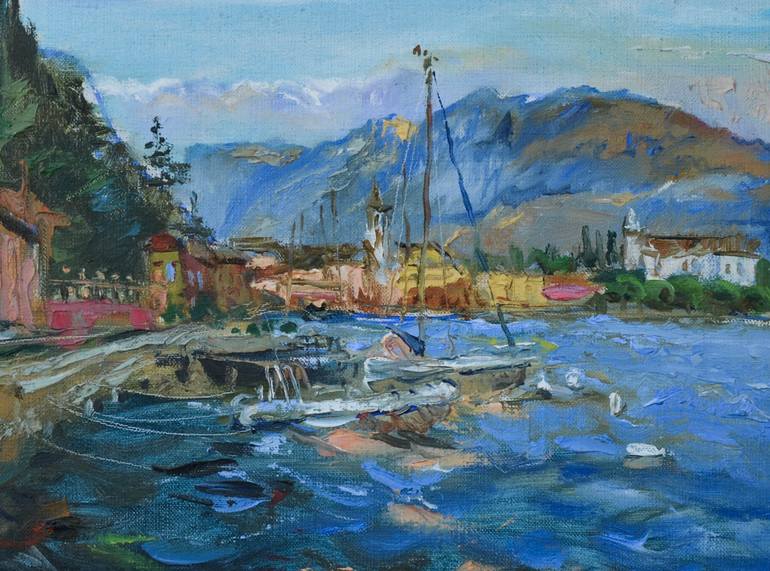 Original Contemporary Landscape Painting by Oleksandr Desiatnychuk