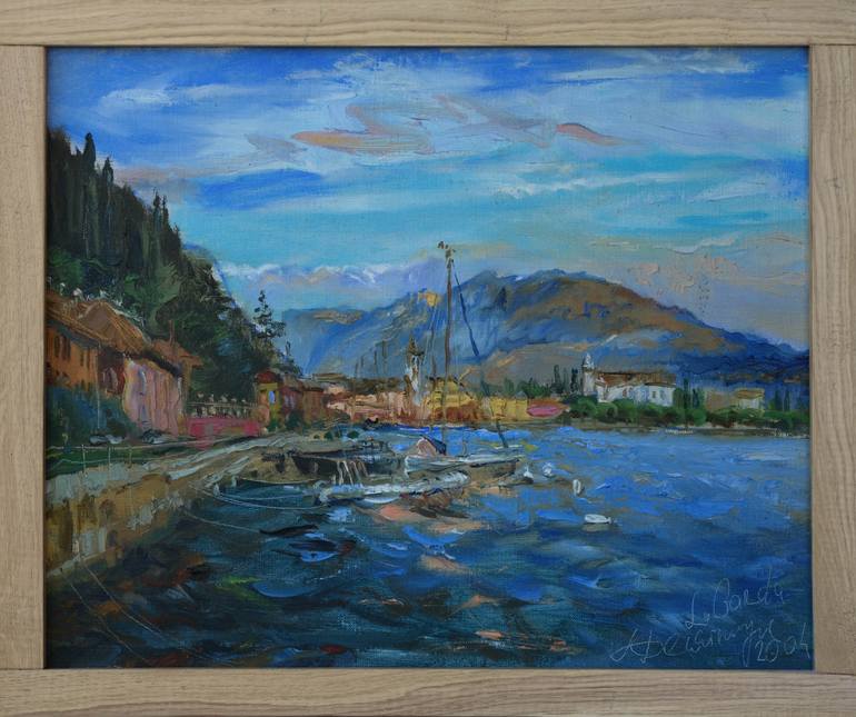 Original Contemporary Landscape Painting by Oleksandr Desiatnychuk