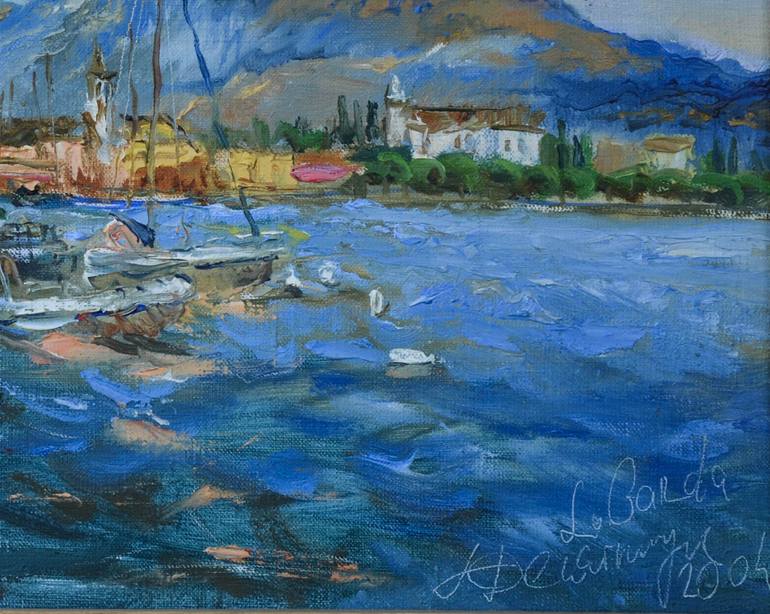 Original Contemporary Landscape Painting by Oleksandr Desiatnychuk