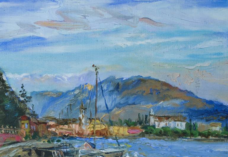 Original Contemporary Landscape Painting by Oleksandr Desiatnychuk