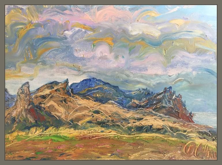 Original Contemporary Landscape Paintings by Oleksandr Desiat