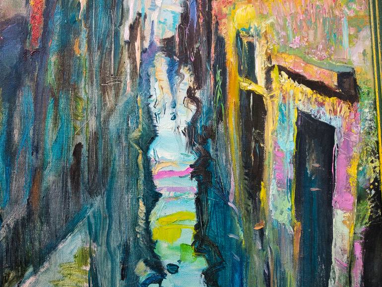 Original Conceptual Landscape Painting by Oleksandr Desiatnychuk