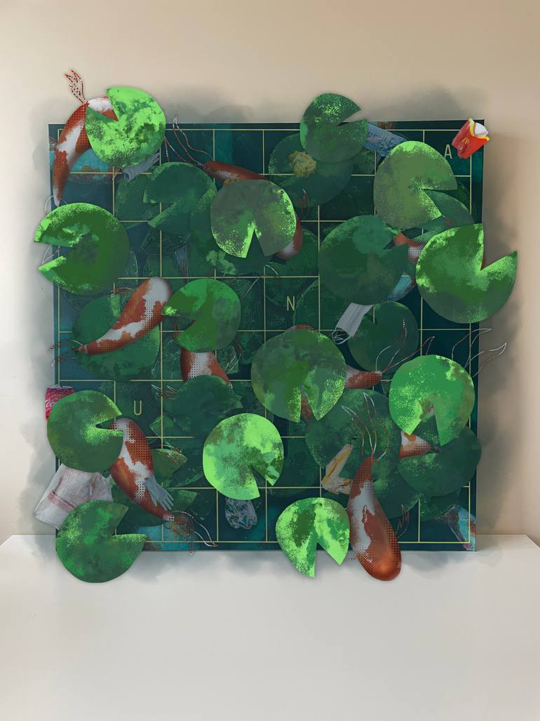 Original Contemporary Nature Painting by Kelsie Saison