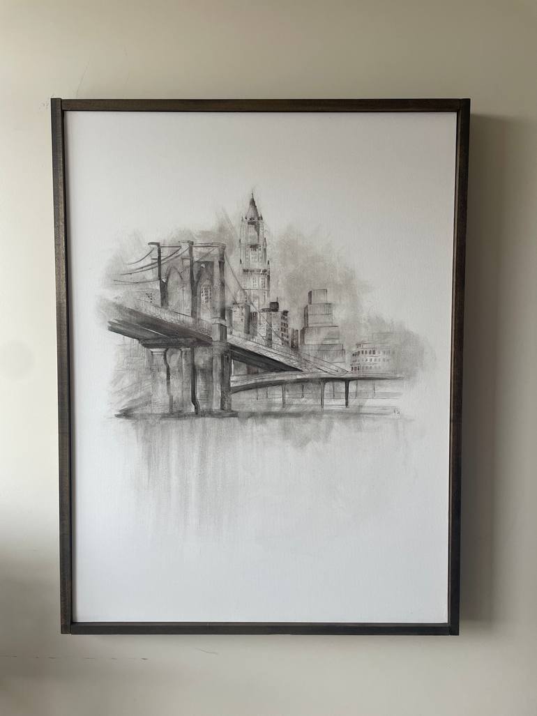 Original Contemporary Landscape Painting by Kelsie Saison