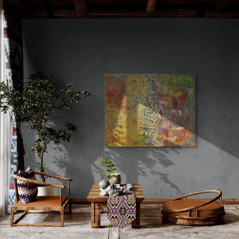 Original Expressionism Abstract Painting by Roman Riviera