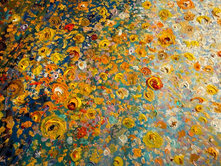 Original Abstract Expressionism Abstract Painting by Viola Khue