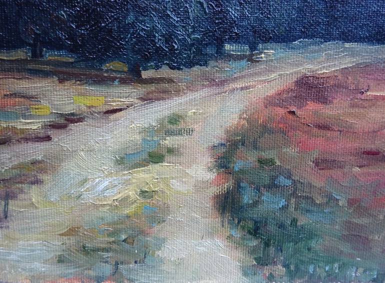 Original Landscape Painting by Viktor Pinchuk