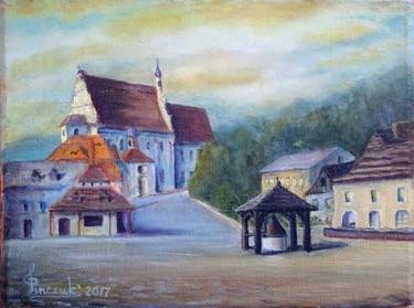 Original Fine Art Architecture Paintings by Viktor Pinchuk