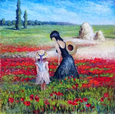 Original Impressionism Women Paintings by Viktor Pinchuk