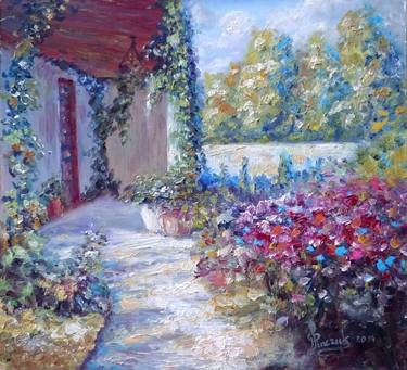 Original Impressionism Floral Paintings by Viktor Pinchuk