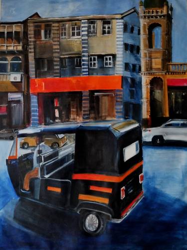 Original Impressionism Cities Paintings by Cain Pinto