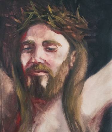 Print of Figurative Religion Paintings by Cain Pinto