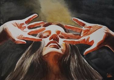 Original Classicism Body Painting by Cain Pinto