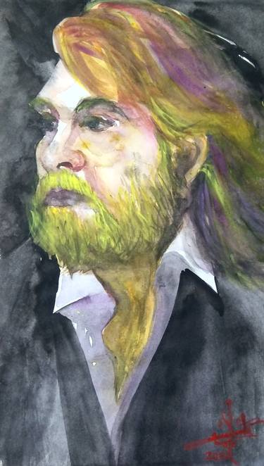 Print of Impressionism Portrait Paintings by Cain Pinto
