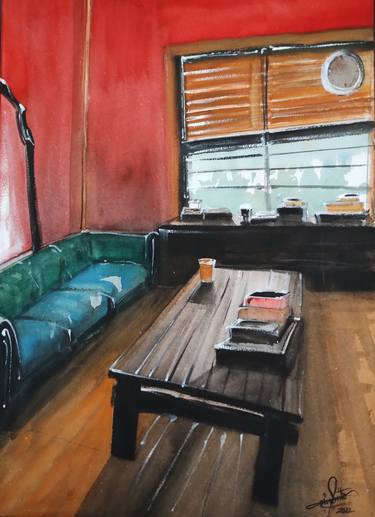 Print of Modern Interiors Paintings by Cain Pinto