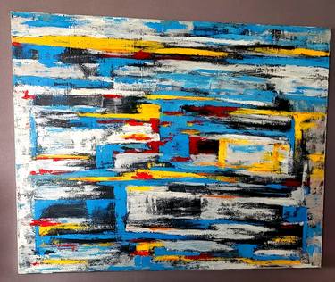 Abstract painting (An exciting journey) thumb