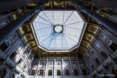 Looking Up at the Borsa Palace - Porto, Portugal thumb