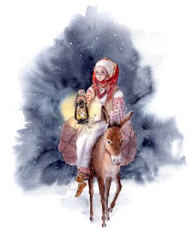 Print of Illustration Religion Paintings by Larysa Kaminska