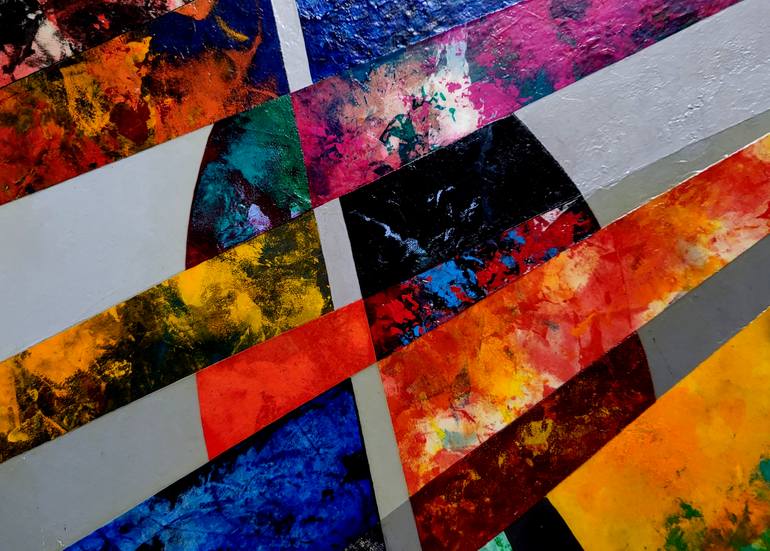 Original Abstract Painting by Juan Pita