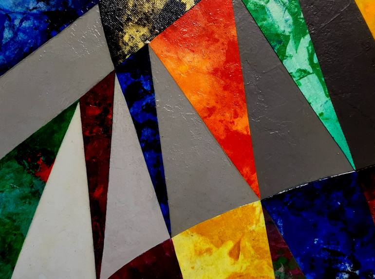 Original Abstract Painting by Juan Pita