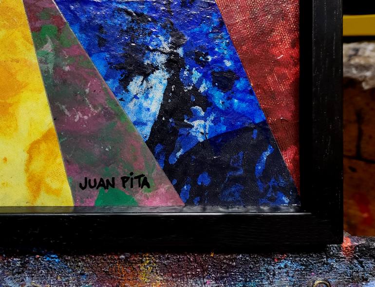 Original Abstract Painting by Juan Pita
