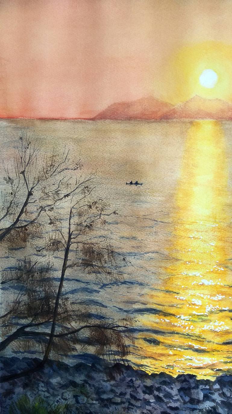 Original Other Landscape Painting by Alex Vainova