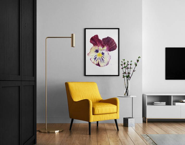 Original Illustration Floral Painting by Alex Vainova