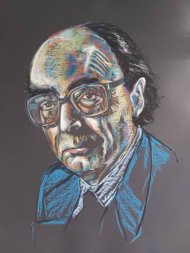 Retrato de José de Saramago thumb