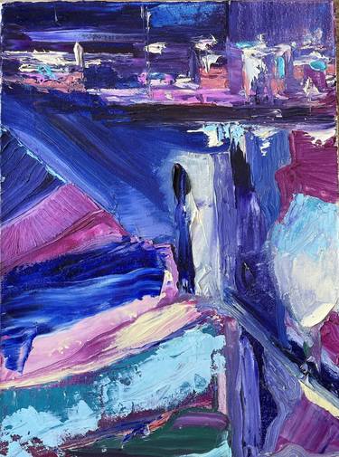 Original Abstract Paintings by christine bohrer