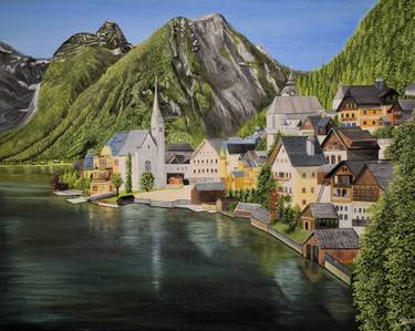 Original Realism Cities Paintings by Annesha Neogi