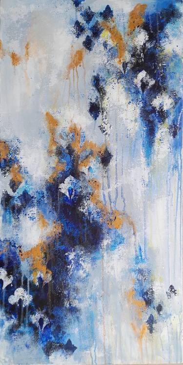Original Abstract Expressionism Abstract Paintings by Ayesha Bhatti