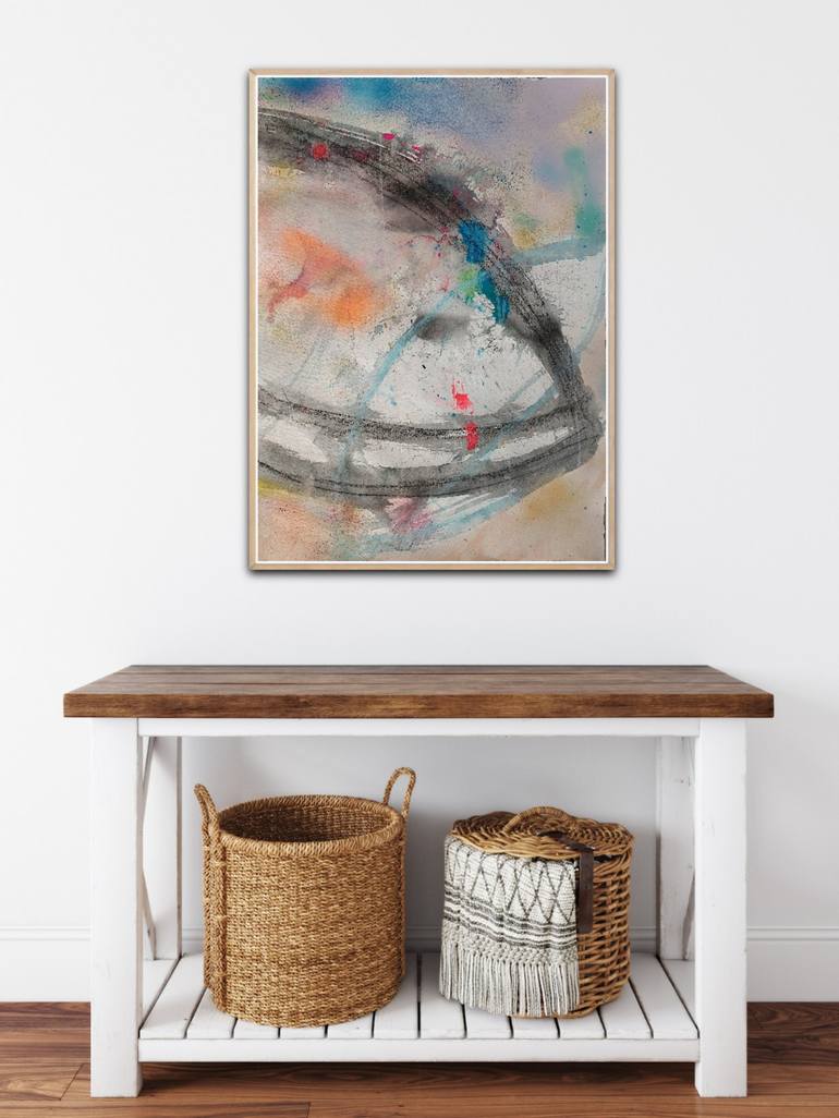 Original Abstract Painting by Saja Davidsdottir