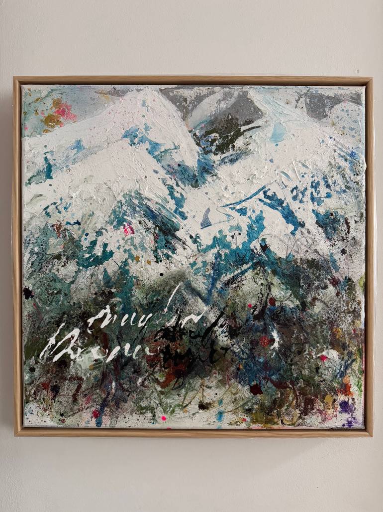 Original Impressionism Nature Painting by Saja Davidsdottir
