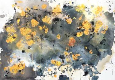 Original Abstract Nature Paintings by Saja Davidsdottir