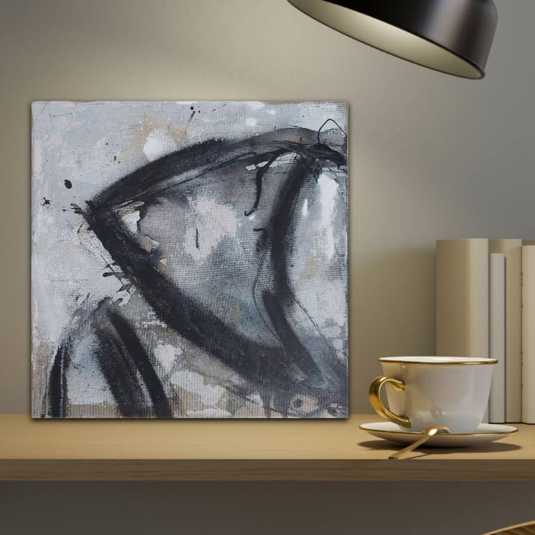 Original Abstract Painting by Saja Davidsdottir