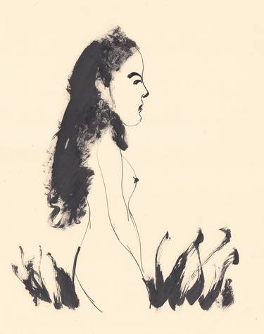 Original Documentary Erotic Drawings by Majid Bita