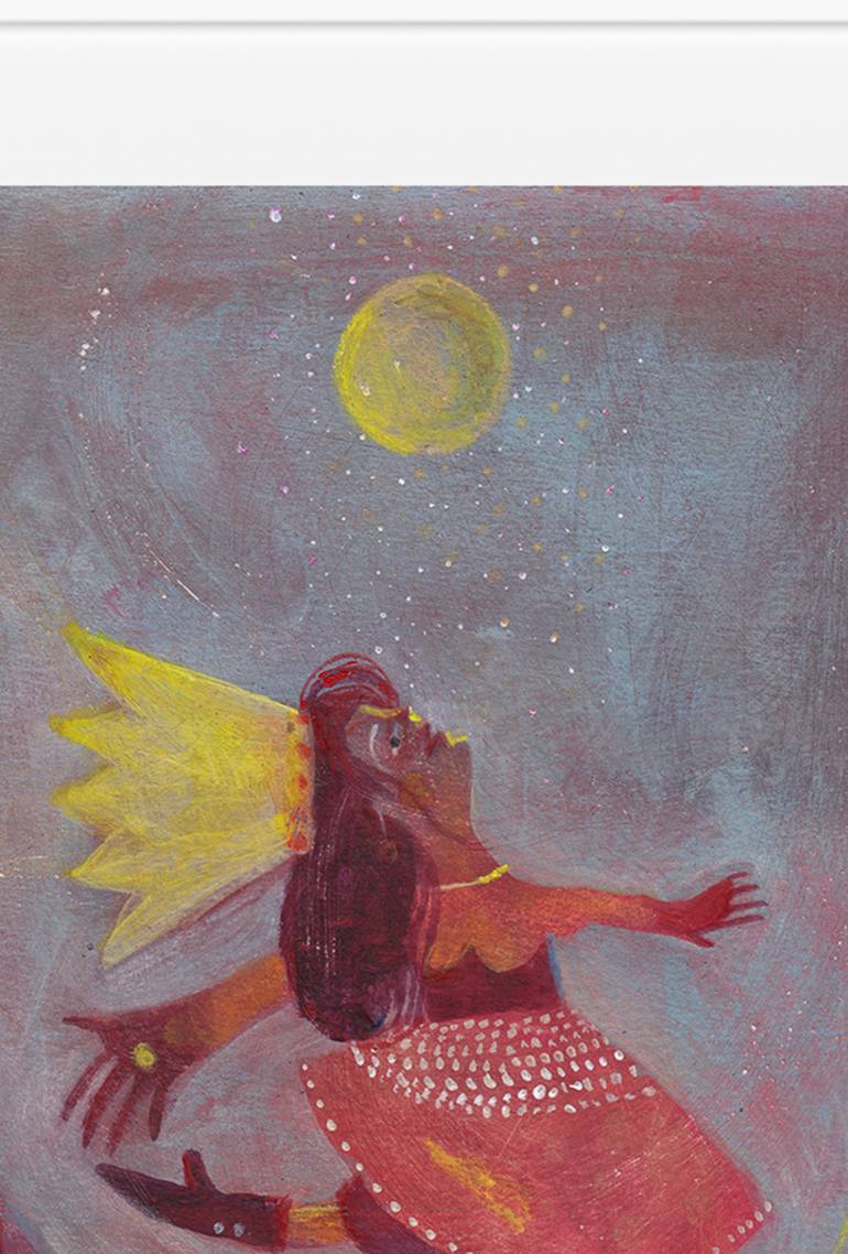 Original Illustration Fantasy Painting by Hanieh Ghashghaei