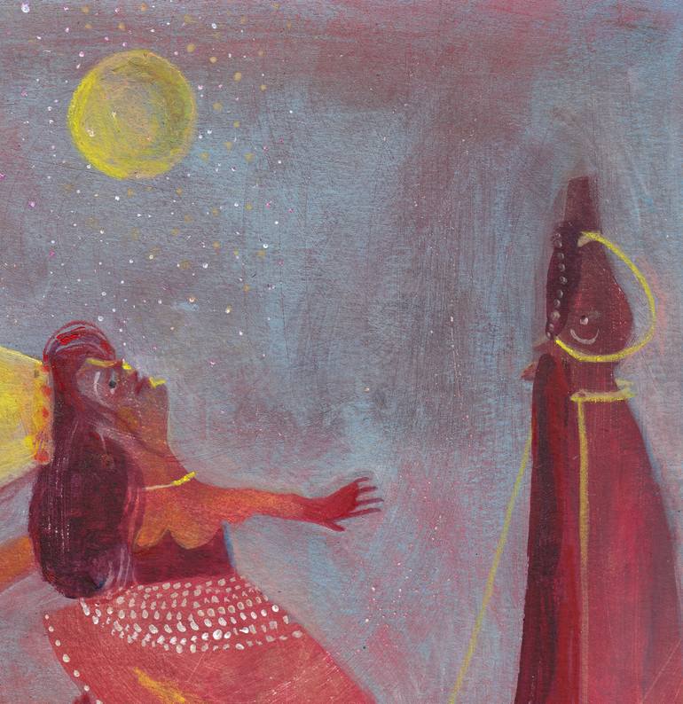 Original Illustration Fantasy Painting by Hanieh Ghashghaei